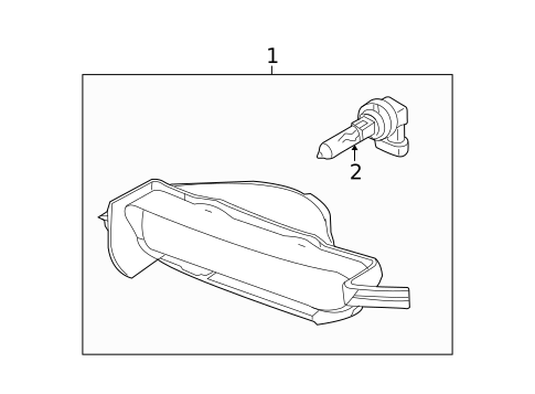 Fog Lamps for 2006 Lincoln Town Car #0