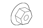 1339006001 - Body: Impact Pad Nut for Hyundai: Elantra GT, Santa Fe Image
