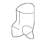 6821130170 - Body: Belt Weather-strip Clip for Lexus: GS300, GS400, GS430 Image