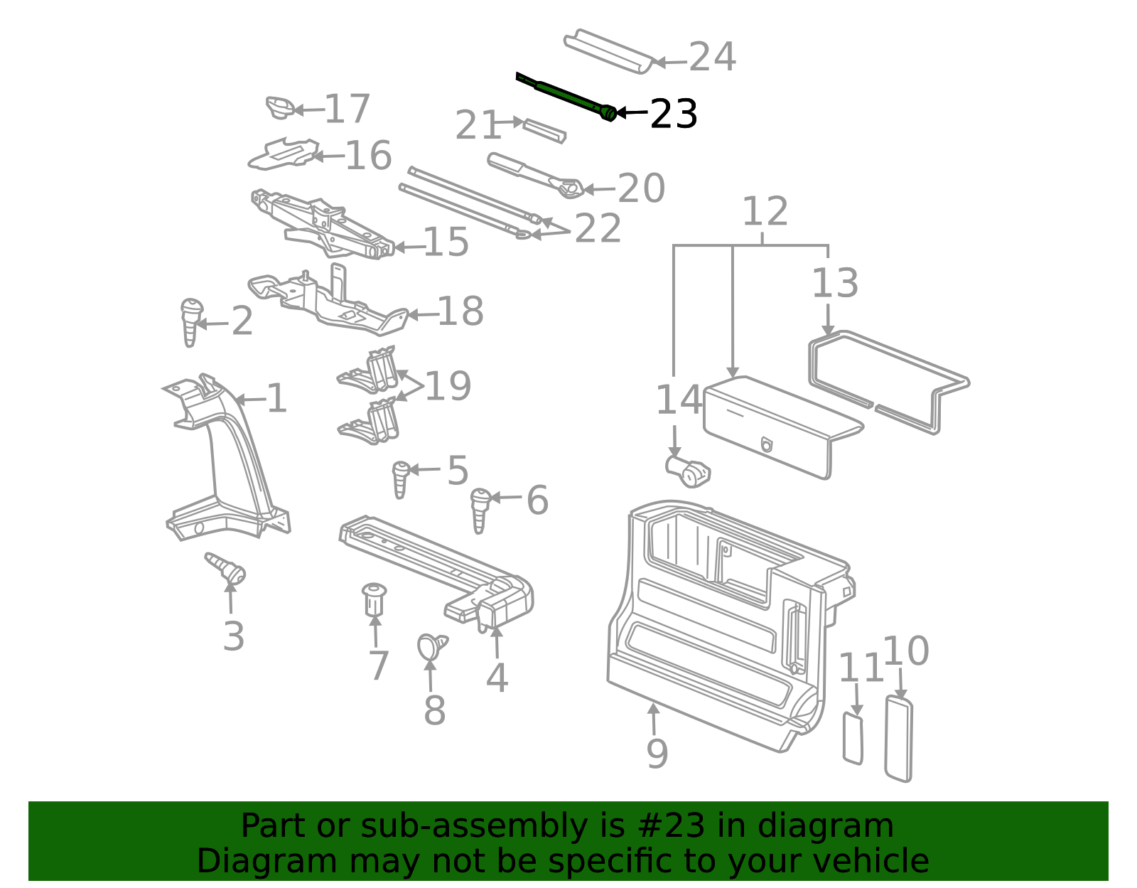 Wheel Wrench Extension Socket 15015985 GM | GMPartsDirect.com