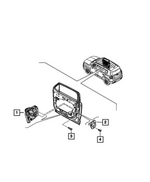 68466860AA - Doors, Door Mirrors and Related Parts: Front Door Latch, Left for Mopar Image