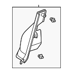 88973460 - Body: Lower Quarter Trim for Pontiac: Vibe Image