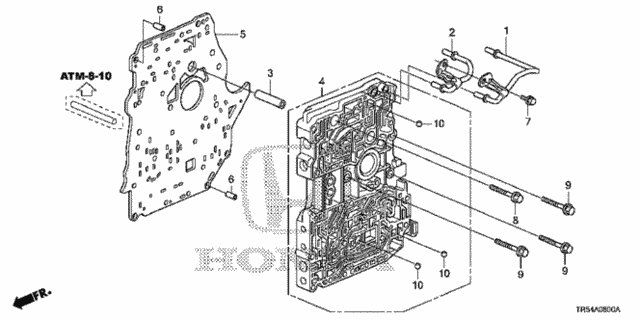 AT Main Valve Body for 2012 Honda Civic #0