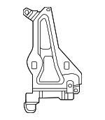2975454000 - Electrical: Control Module Bracket for Mercedes-Benz Image
