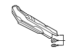 5Q0825661BT - Exhaust: Heat Shield for Audi Image