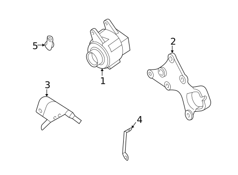 Alternator for 2001 Chrysler 300M #0