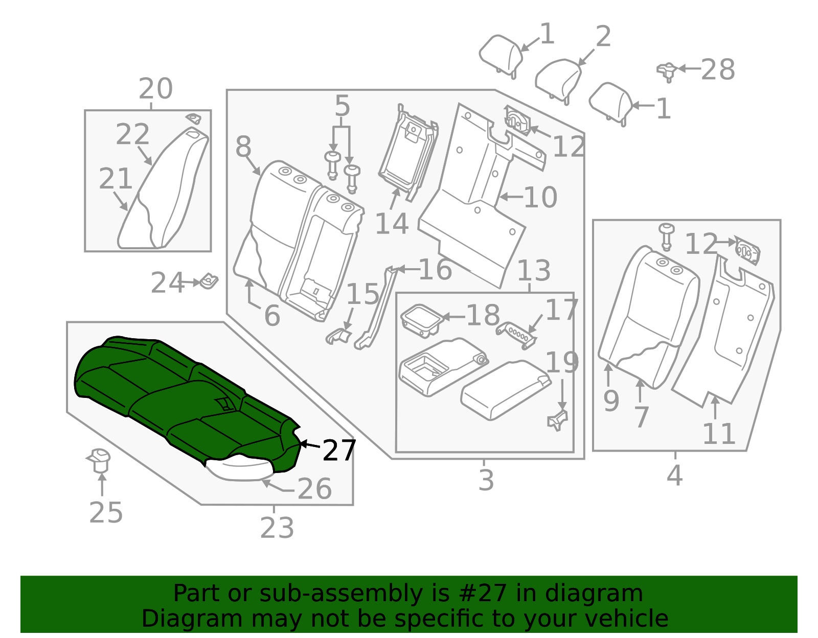 2014-2016 INFINITI Q50 Cushion Cover 883204GA1B | Infiniti of San Jose
