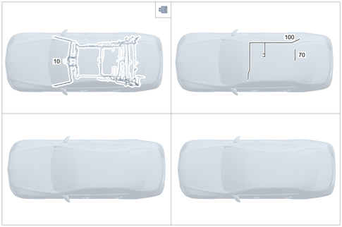 Wiring Harness for Roof for 1991 Mercedes-Benz 350SD #0