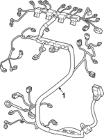7K971072AT - : Engine Harness for Audi: RS3 Image