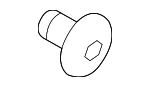 W709723S424 - Body: Latch Bolt for Ford Image