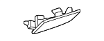 83204T90A01ZB - Body: Cover Cap for Honda Image