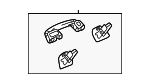 83240T20A11ZA - Body: Grip Handle for Honda Image