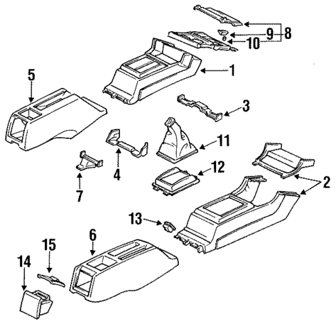 Center for 1992 Honda Accord #0