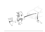 2125400324 - Electrical Equipment and Instruments: Equipment Compartment for Mercedes-Benz Image