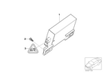 66106923270 - Vehicle Electrical System: Control Unit F Radio Remote Control for Mini Image
