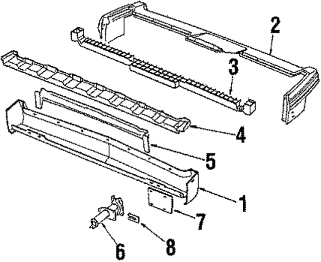 22136742 - Body: Energy Absorber for GM Image