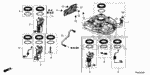 17044TR0A30 - Electrical/Exhaust/Heater/Fuel: TANK SET, FUEL (YACHIYO) for Honda Image