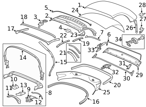 Cover & Components for 2012 Porsche Boxster #0