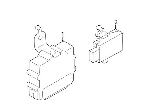 Electrical Components for 2023 Subaru Ascent #1