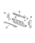 68528479AA - Body Sheet Metal Except Doors: Cowl Side Reinforcement, Left for Ram: ProMaster City Image
