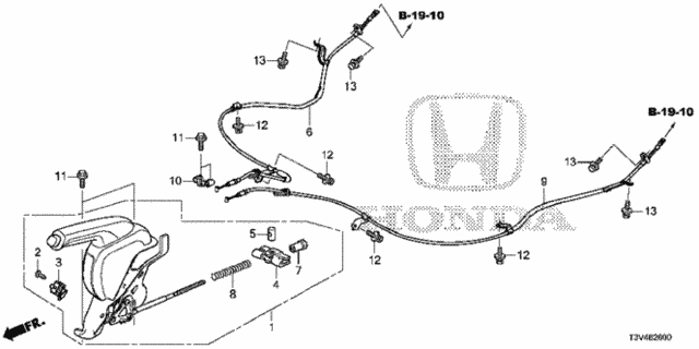 Parking Brake for 2014 Honda Accord #0