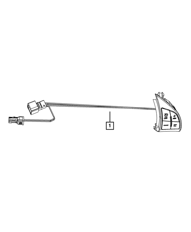 1TB47JXWAD - Electrical: Speed Control Switch for Mopar Image