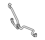 17128602602 - Cooling System: Reservoir Hose for BMW: 530e, 530e xDrive, 530i, 530i xDrive, 740e xDrive Image