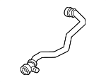 17128602870 - Cooling System: Upper Hose for BMW: 530e, 530e xDrive, 530i, 530i xDrive, 540i, 740e xDrive Image