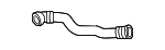 17128602603 - Cooling System: Lower Hose for BMW: 530e, 530e xDrive, 530i, 530i xDrive, 540i, 740e xDrive Image