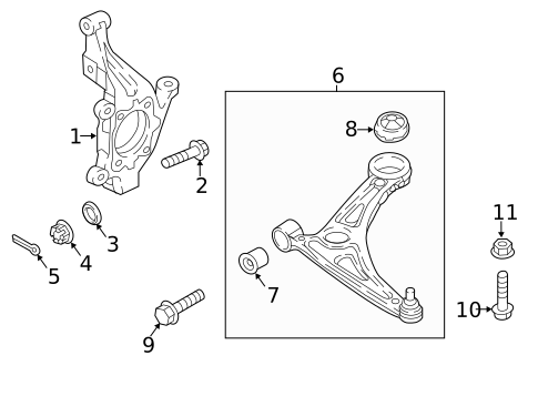 Suspension Components for 2017 Hyundai Sonata #0