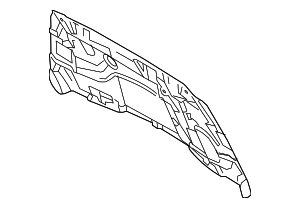 DG1Z-16738-A - High-Quality Hood Insulation Pad for AutoNation Parts