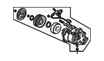 38810PRA006 - HVAC: Compressor for Honda: Civic Image