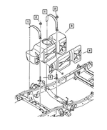 5031015AA - : Fuel Tank Strap for Mopar Image