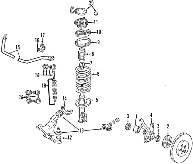 MB633430 - Suspension: Wheel Bearings for Mopar Image