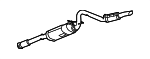 20757530 - Exhaust: Muffler &amp; Pipe for Cadillac: Escalade ESV, Escalade EXT | Chevrolet: Silverado 1500, Suburban 1500, Suburban 2500 | GMC: Sierra 1500, Yukon XL 1500, Yukon XL 2500 Image
