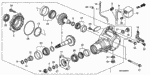 29000RDK000 - Transmission - Automatic: TRANSFER ASSY. for Honda Image
