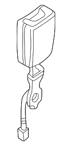 HJA7012DALEG - : Buckle for Jaguar: XK8 Image