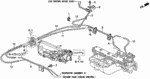 17205PC6000 - Engine: CLAMP, TUBE (7.5X2) for Acura Image