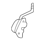 B25E88420A - Body: Catch for Mazda: Protege, Protege5 Image