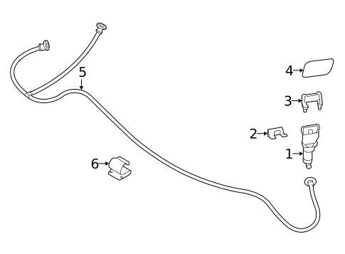 Washer Components for 2015 INFINITI QX80 #0