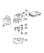 5099283AA - Service Brakes: Hydraulic Control Unit Grommet for Mopar Image