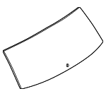 68655715AA - Body: Lift Gate Glass for Mopar Image
