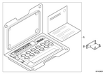 61319120026 - Vehicle Electrical System: Rep. Set, Center Console Switch. Center for BMW Image