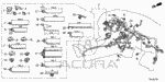 32117T6NA20 - : Wire Harness, Instrument for Acura Image