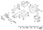 51487511704 - Vehicle Trim: Exhaust Manifold Thermal Insulation for Mini Image