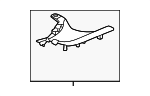 84261T20A01ZA - Body: Rear Sill Plate for Acura Image