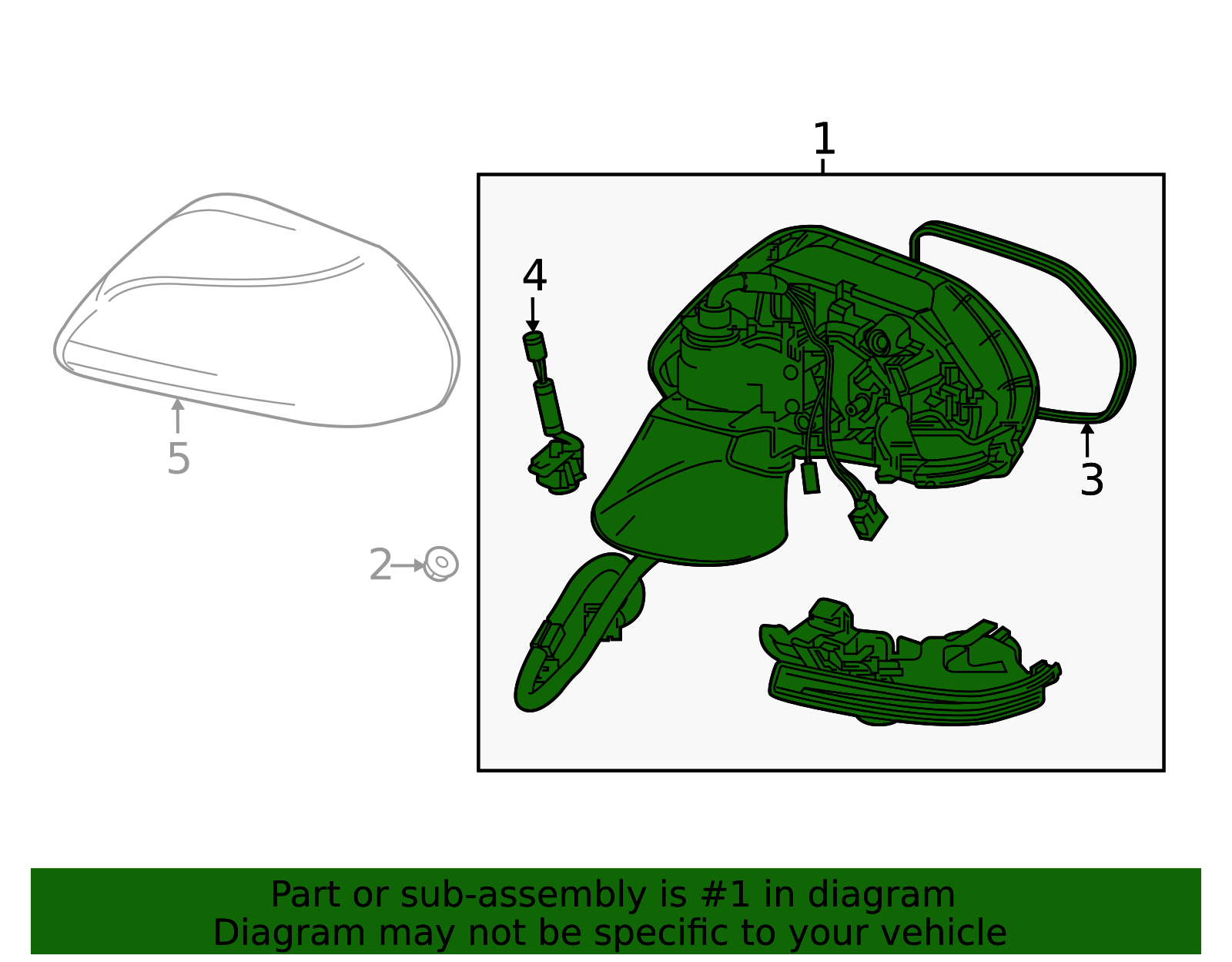 87940-06A20 - Mirror Assembly Left, Front Left Ficosa 2019-2025