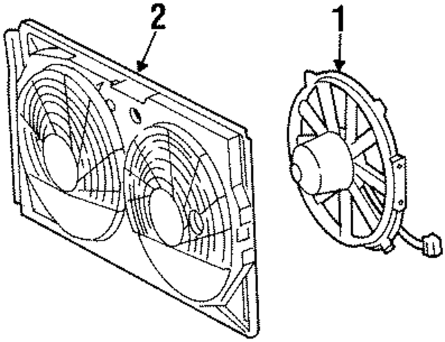 5007693 - HVAC: Auxiliary Fan for Mercedes-Benz Image