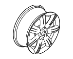 36116856041 - : Wheel, Alloy for Mini: Cooper Countryman Image