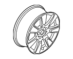 36116868276 - : Wheel, Alloy for Mini: Cooper Countryman Image